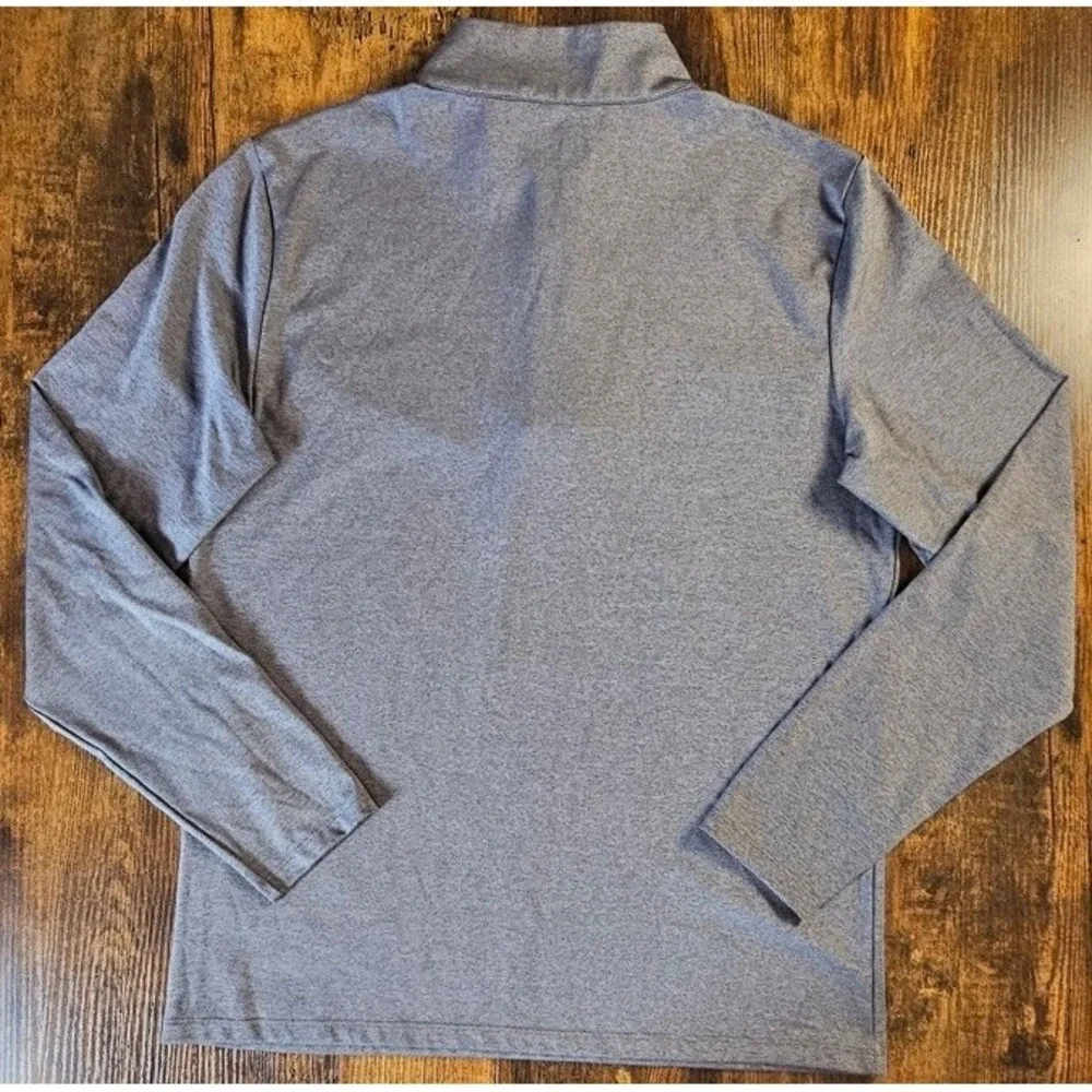 G/FORE 1/4 Zip Sweater‎ Mens Small Gray Long Sleeve Pullover Golf Casual Stretch